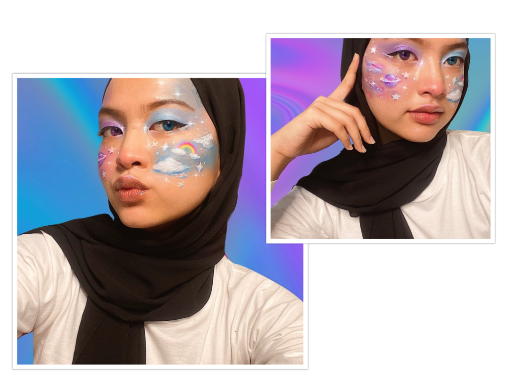 Yuk Coba Face Painting ala Tasya Kissty - Scarf Media