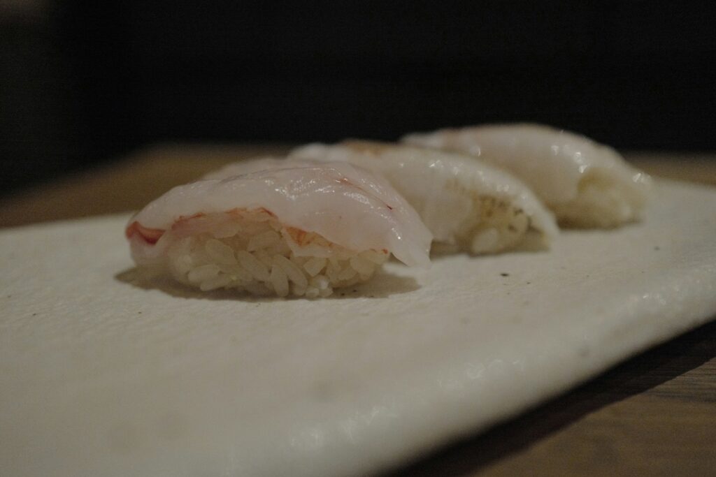 a piece of food on a plate