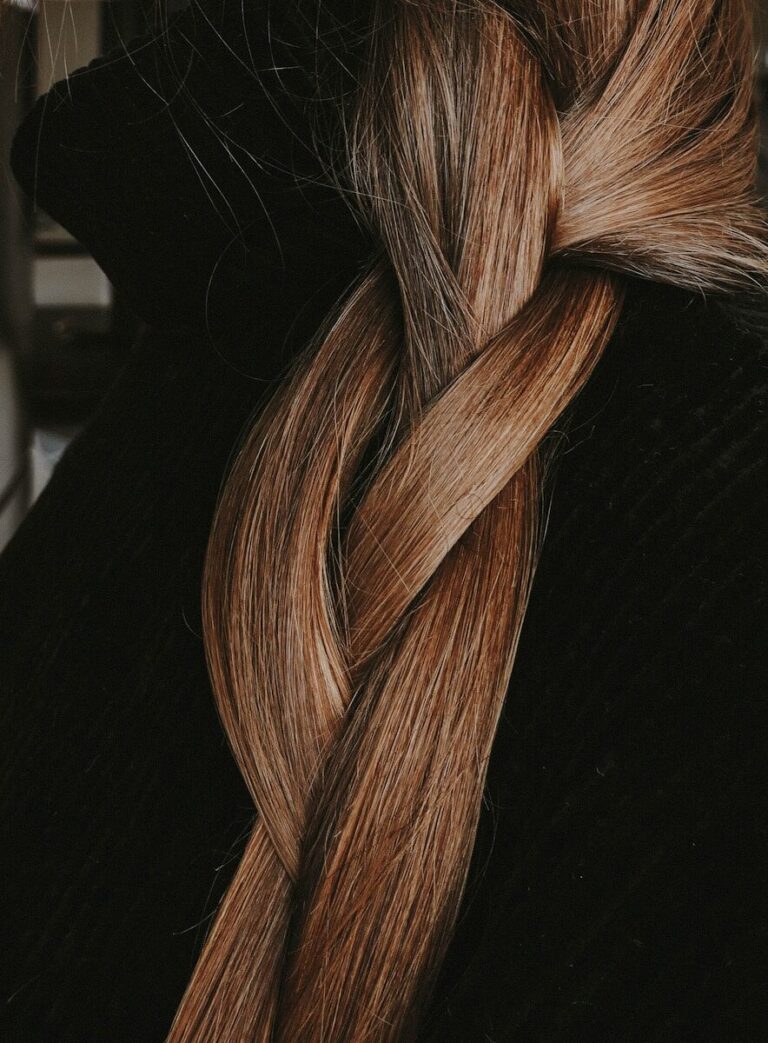 blond hair