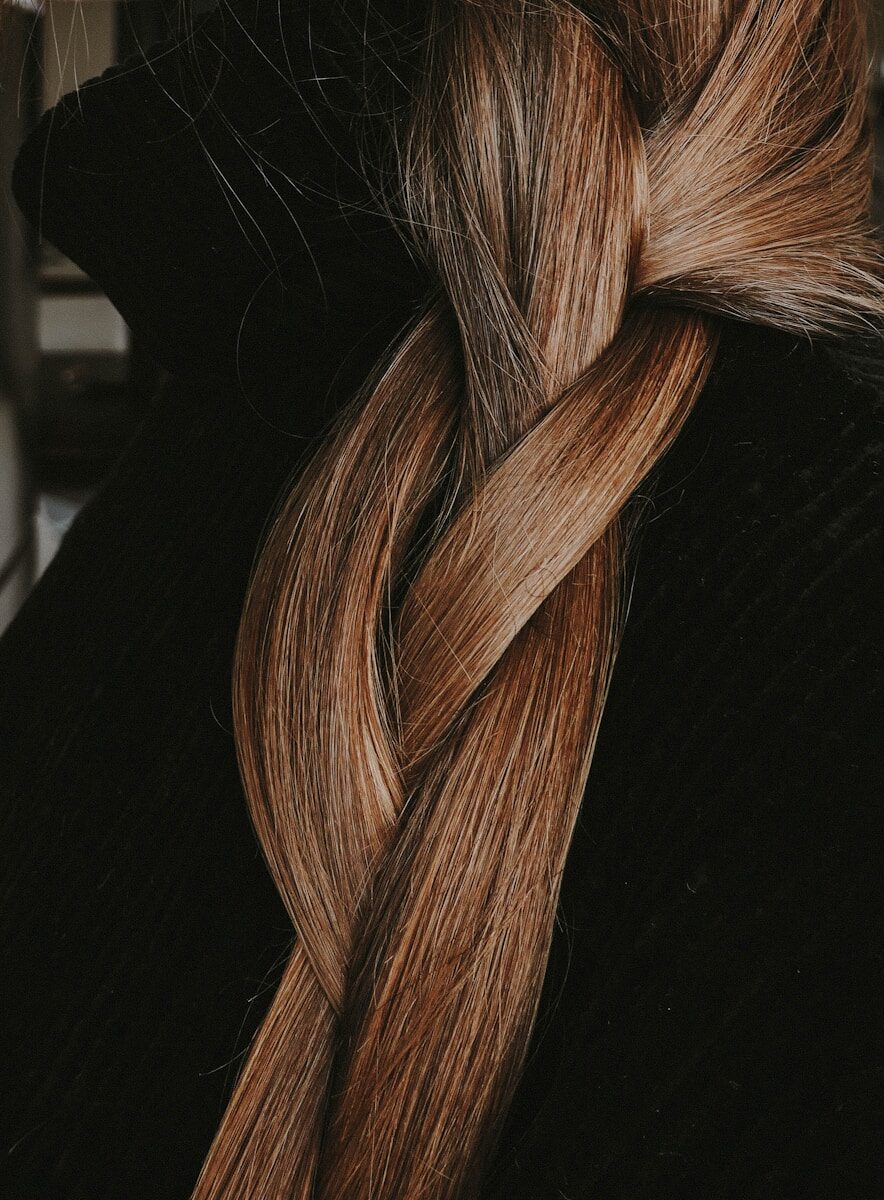blond hair